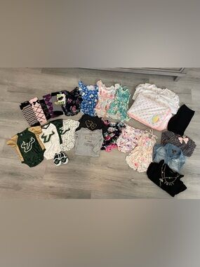 Baby Girl Clothing Bundle Sizes 0-24M